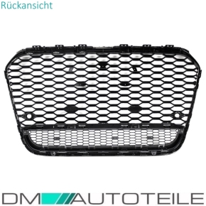 Sport Honeycomb Kidney Front Grille Black Gloss fits on Audi A6 4G C7 up 10-15 w/o RS6 S6
