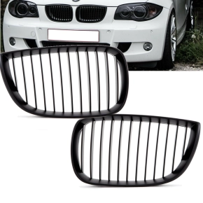 Set Performance Front Kidney Grille Black Matt fits on...
