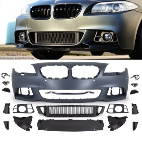 ABS Sport Front Bumper primed+Accessoires fits on BMW 5...