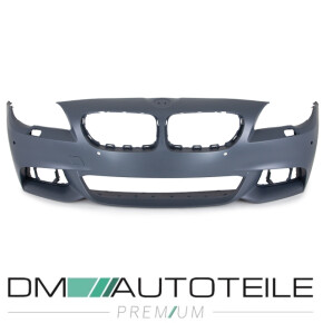 ABS Sport Front Bumper primed+Accessoires fits on BMW 5 F10 F11 Facelift LCI M-Sport up 2013