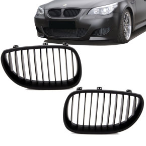 SET Performance Kidney Front Grille Black Matt fits on BMW 5 E60 E61 all Models
