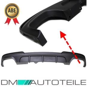 Rear Diffusor Black PERFORMANCE fits on BMW F10 F11...