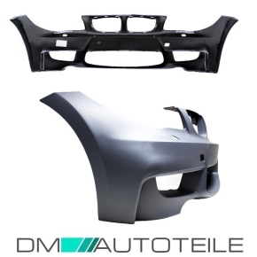 Sport Front Bumper ABS w/o PDC +2x Air Ducts fits on BMW E81 E82 E87 E88