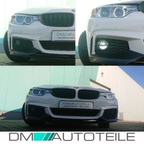 Set LED Fog Lights Lamps Smoke Black fits on BMW 1-Series F20 F21 LCI 3-Series F30 F31 4-Series F32 F33 F36