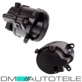 Nebelscheinwerfer SET H7 für Audi A6 4F Serie (4F2/4F5) Vorfacelift in Klarglas Schwarz / Smoke 