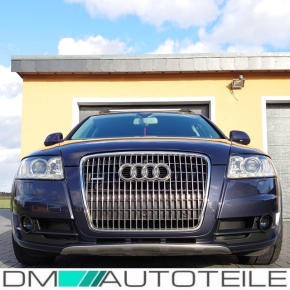 Nebelscheinwerfer SET H7 für Audi A6 4F Serie (4F2/4F5) Vorfacelift in Klarglas Schwarz / Smoke 