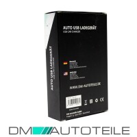 LED KFZ Auto 2 Dual 2.1 Ladegerät Zigarettenanzünd