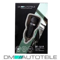 LED KFZ Auto 2 Dual 2.1 Ladegerät Zigarettenanzünd