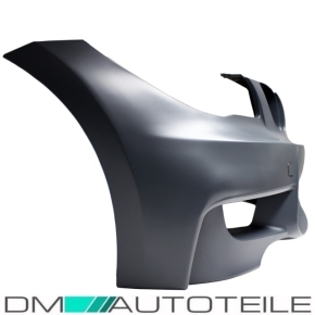 Sport Front Bumper ABS w/o PDC +Fogs Cover and Spoiler  fits on BMW E81 E82 E87 E88 