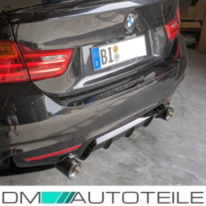 4x Sport-Performance Carbon Gloss Tail Pipes Tips Cover fits on BMW F-Series