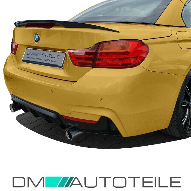 Auto Heckspoiler für BMW M4(4seats) 2014-2023, Dachspoiler, ABS  Kofferraumspoiler Autodach Heckspoiler Spoiler Lippe