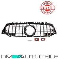 Kidney Front Grille Black Chrome  fits on Mercedes A-Class W