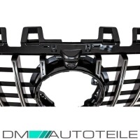 Kidney Front Grille Black Chrome fits on Mercedes A-Class W1