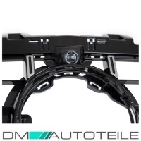 Kidney Front Grille Black Chrome fits on Mercedes A-Class W1