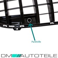 Kidney Front Grille Black Gloss fits on Mercedes A-Class W17