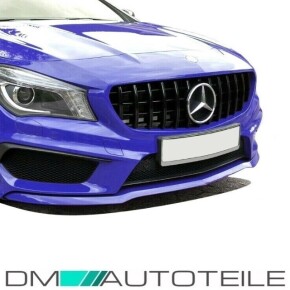 Kidney Front Grille Black Gloss fits on Mercedes W117 CLA up 13-16 to Sport-Panamericana GT 