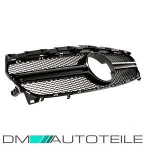 Sport Kühlergrill Schwarz Glanz passt für Mercedes CLA Mopf W117 C117 X117 16-19