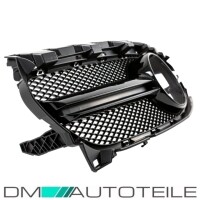 Sport Kidney Front Grille Black Gloss fits on Mercedes CLA W