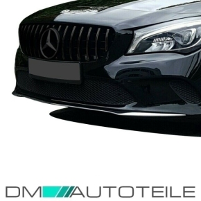 Kidney Front Grille Black fits on Mercedes CLA 117 X117 Facelift 16-19 to Sport-Panamericana GT 