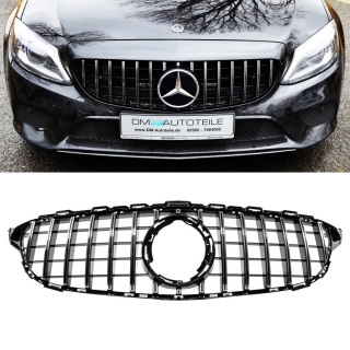 Front Grille Radiator fits Mercedes C W205 Facelift auf Sport-Panamericana Kidney GT 