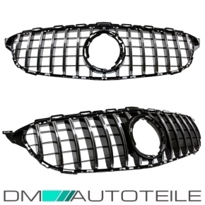 Front Grille Radiator fits Mercedes C W205 Facelift auf Sport-Panamericana Kidney GT 