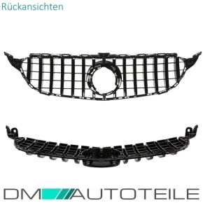 Front Grille Radiator fits Mercedes C W205 Facelift auf Sport-Panamericana Kidney GT 