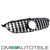Sport Kidney Front Grille Black fits on Mercedes C-Class W20