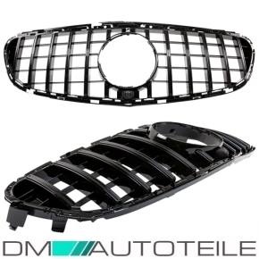 Radiator Front Grille Black Gloss fits Mercedes E-Class W212 S212 up Facelift 2013> to Panamericana GT 