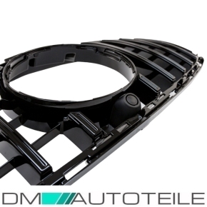 Radiator Front Grille Black Gloss fits Mercedes E-Class W212 S212 up Facelift 2013> to Panamericana GT 