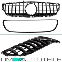 Kidney Front Grille Black Gloss fits Mercedes CLS W218 Facel