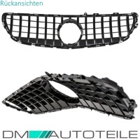 Kidney Front Grille Black Gloss fits Mercedes CLS W218 Facel