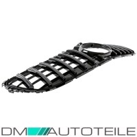 Kidney Front Grille Black Chrome fits on Mercedes W218 CLS F