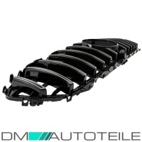 Front Kidney Grille Black Chrome fits on Mercedes CLS C257 a