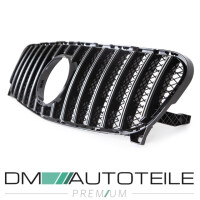 Kidney Front Grille Black Chrome fits on GLA X156 up 2013-20