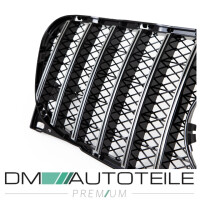 Kidney Front Grille Black Chrome fits on GLA X156 up 2013-20