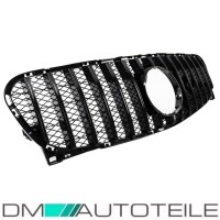 Kidney Front Grille Black Gloss fits on GLA X156 up 2013-201