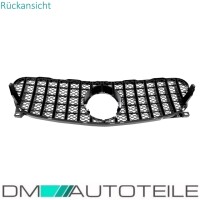 Kidney Front Grille Black Gloss fits on GLA X156 up 2013-201