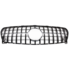 Kidney Front Grille Black Gloss fits Mercedes GLA X156 Facelift up 2017 to Sport-Panamericana GT 
