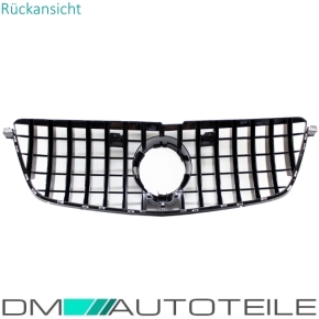 Front Grille Black Gloss fits on Mercedes GL X166 up 12-15 to Sport-Panamericana GT 