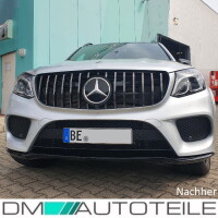 Radiator Grille Black Chrom fits on Mercedes GLS X166 up 201