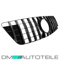 Sport-Front Grille Black Chrome fits on Mercedes ML W164 up 