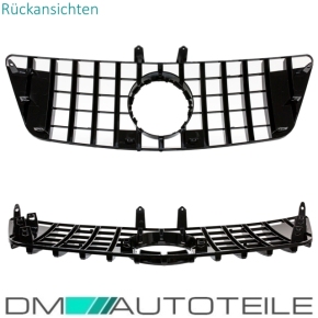 Front Grille Black Gloss fits Mercedes ML W164 up 2009 to Sport-Panamericana GT 