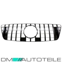 Front Grille Black Gloss fits Mercedes ML W164 up 2009 to Sp