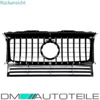 Kidney Front Grille Black Chrome fits on Mercedes G-Class up