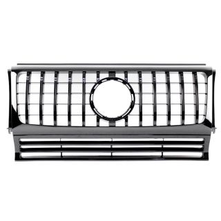 Front Grille Black Gloss fits on all Mercedes G-Class W463 to Sport-Panamericana GT 