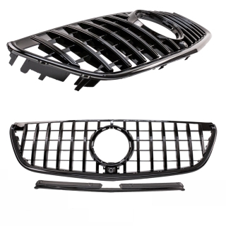 Front Grille Black Gloss fits Mercedes V-Class Vito W447 to Sport-Panamericana GT 