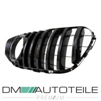 Kidney Front Grille Black Gloss fits on Mercedes GLC X253 up