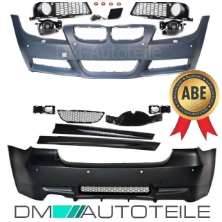bodykit complete Bumper ABS fits on BMW E90 05-08  park assist headlamp washer + accessories fits on M-Sport+M3
