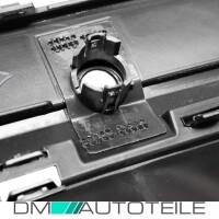 Diffusor Black +Set Pipes fits on Mercedes C-Class W205 Salo