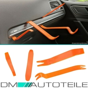 Scheinwerferglas SET + PVC Werkzeug passt für BMW E39 Limousine Touring 95-00